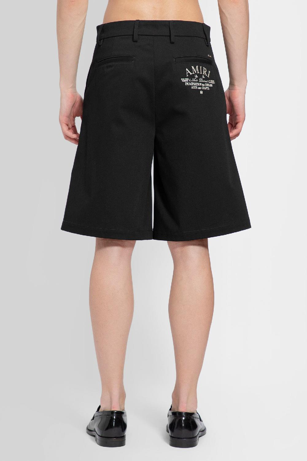 Antonioli AMIRI MAN BLACK SHORTS & SKIRTS Moda