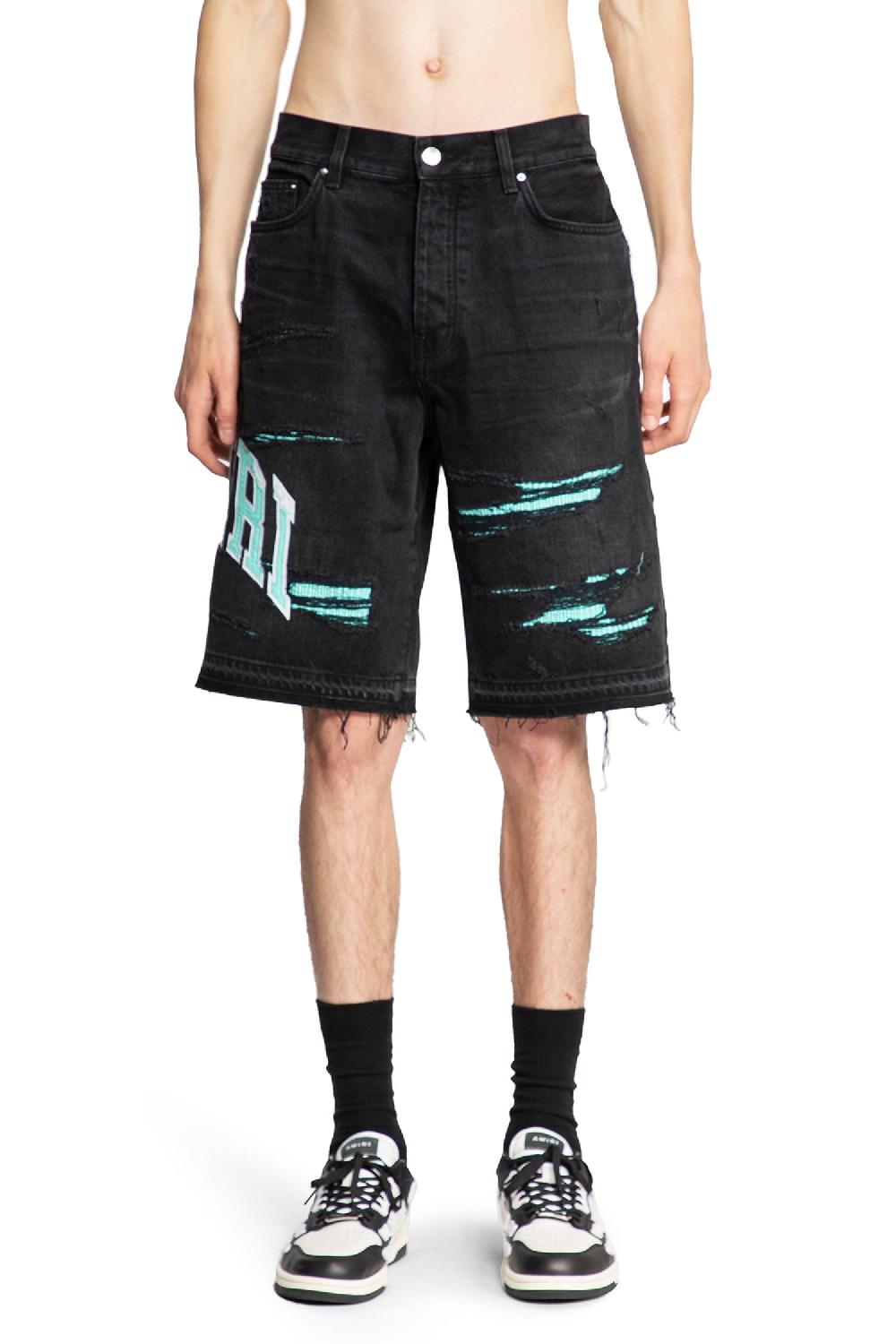 Antonioli AMIRI MAN BLACK SHORTS & SKIRTS Sconto di tempo limitato
