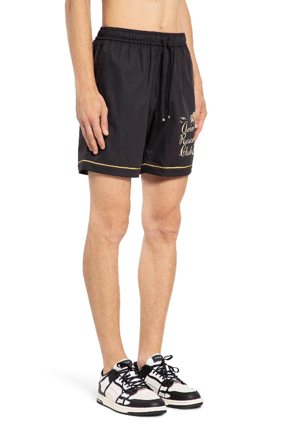 Antonioli AMIRI MAN BLACK SHORTS & SKIRTS Negozio online di fabbrica