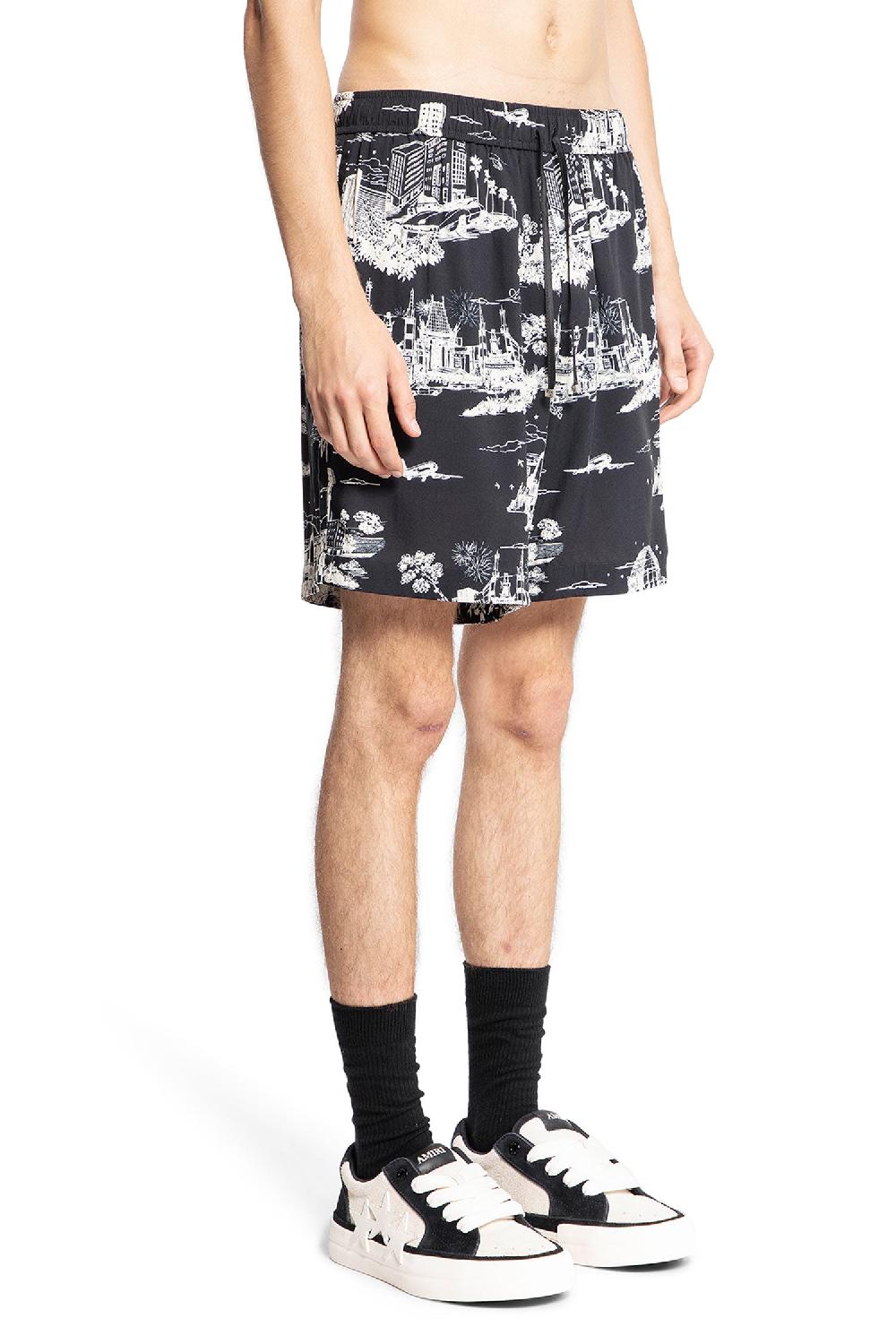 Antonioli AMIRI MAN BLACK SHORTS & SKIRTS Prezzo di fabbrica