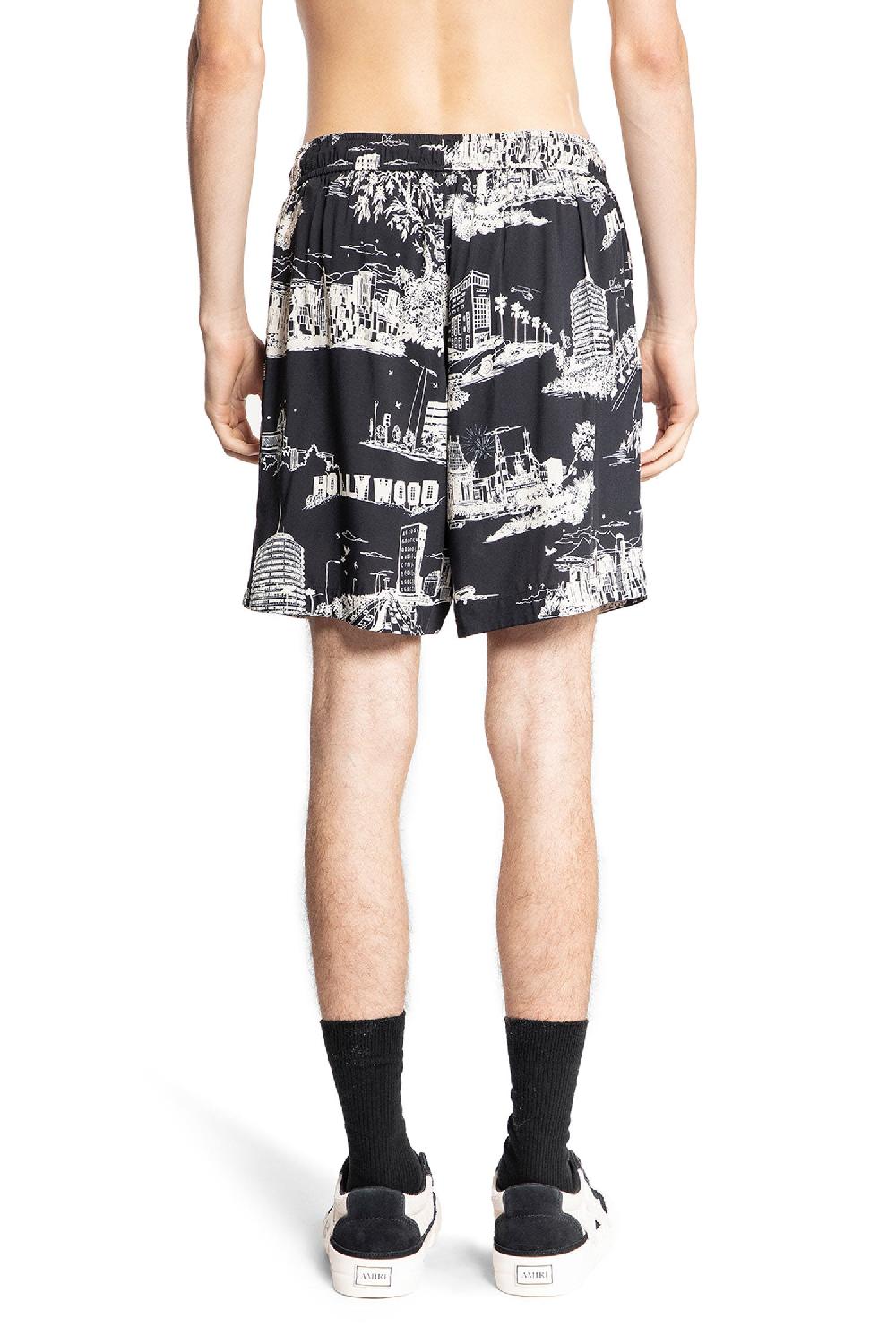 Antonioli AMIRI MAN BLACK SHORTS & SKIRTS Prezzo di fabbrica