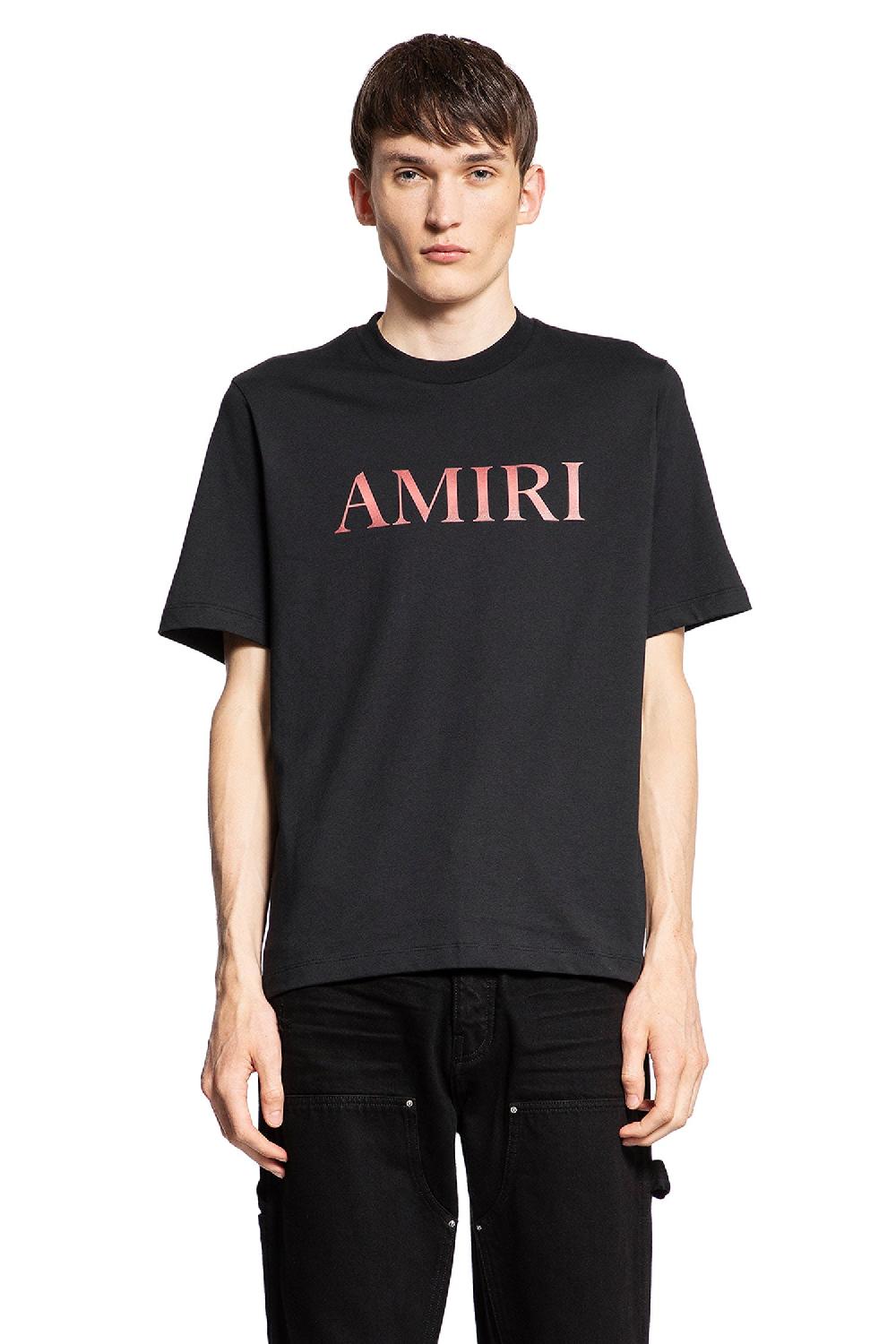 Antonioli AMIRI MAN BLACK T-SHIRTS & TANK TOPS Offerta Pasqua