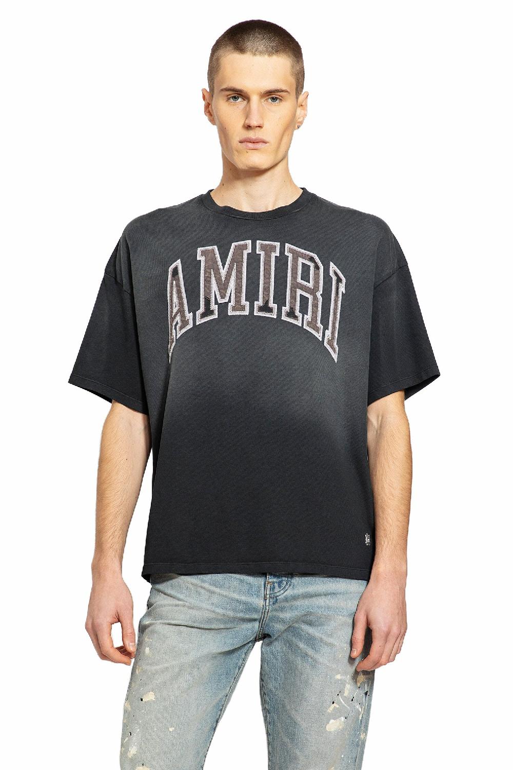 Antonioli AMIRI MAN BLACK T-SHIRTS & TANK TOPS Offerta San Valentino