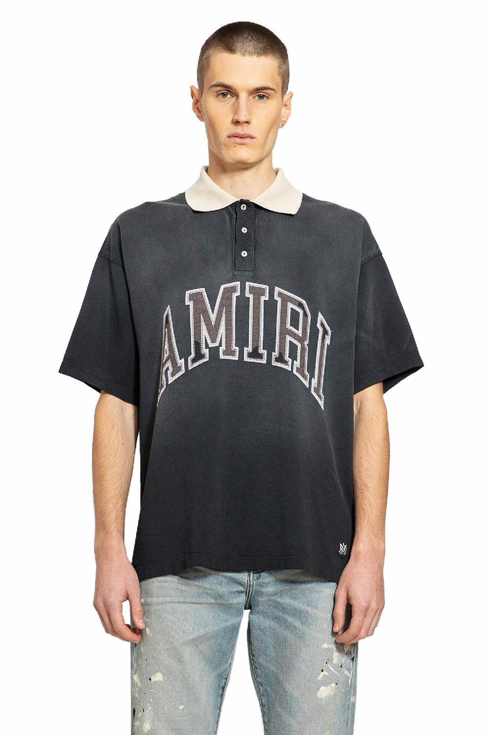 Antonioli AMIRI MAN BLACK T-SHIRTS & TANK TOPS Offerta Anniversario