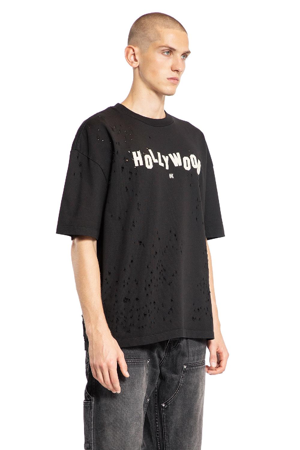 Antonioli AMIRI MAN BLACK T-SHIRTS & TANK TOPS Smaltimento dello stoccaggio