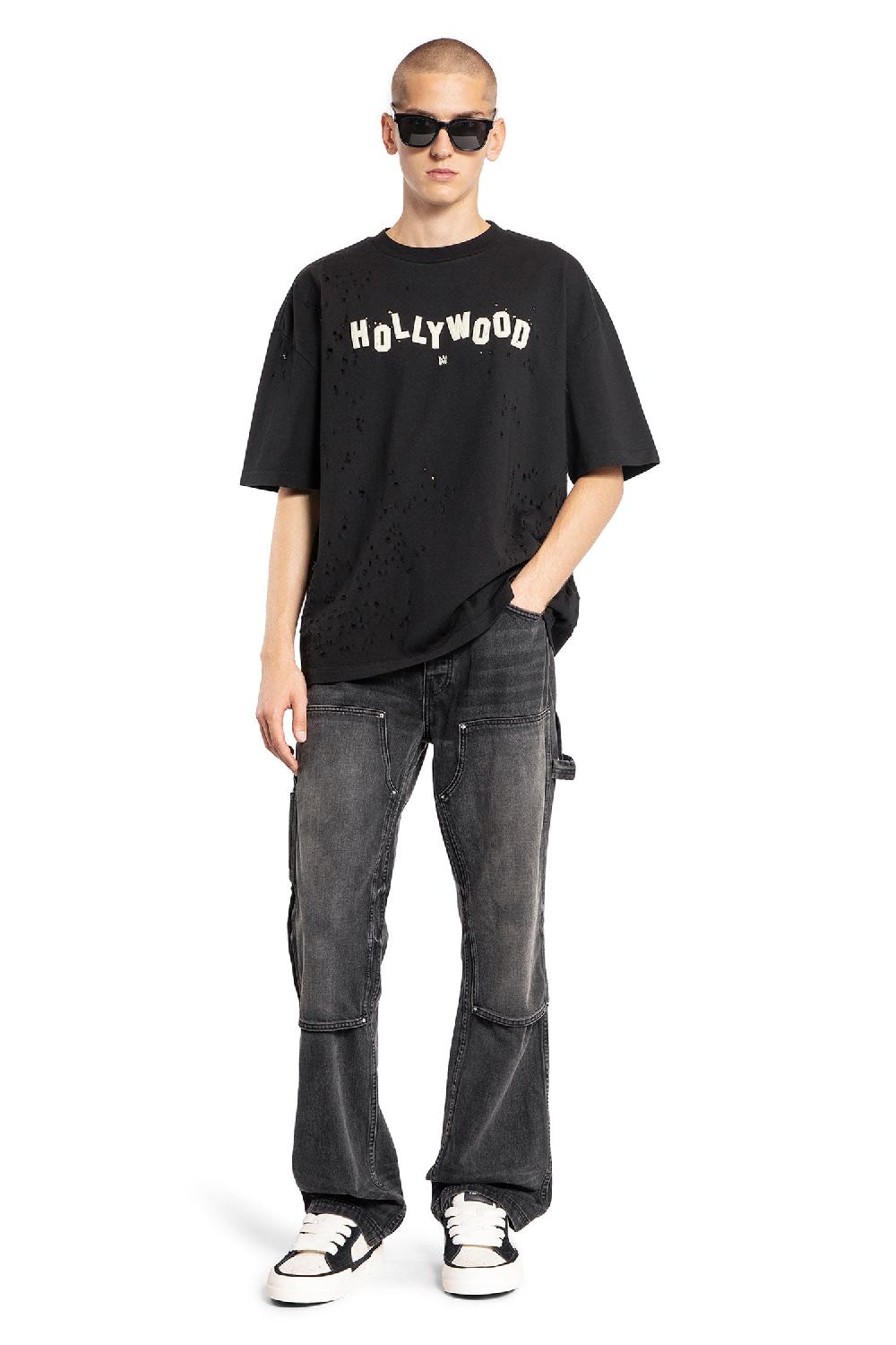 Antonioli AMIRI MAN BLACK T-SHIRTS & TANK TOPS Smaltimento dello stoccaggio