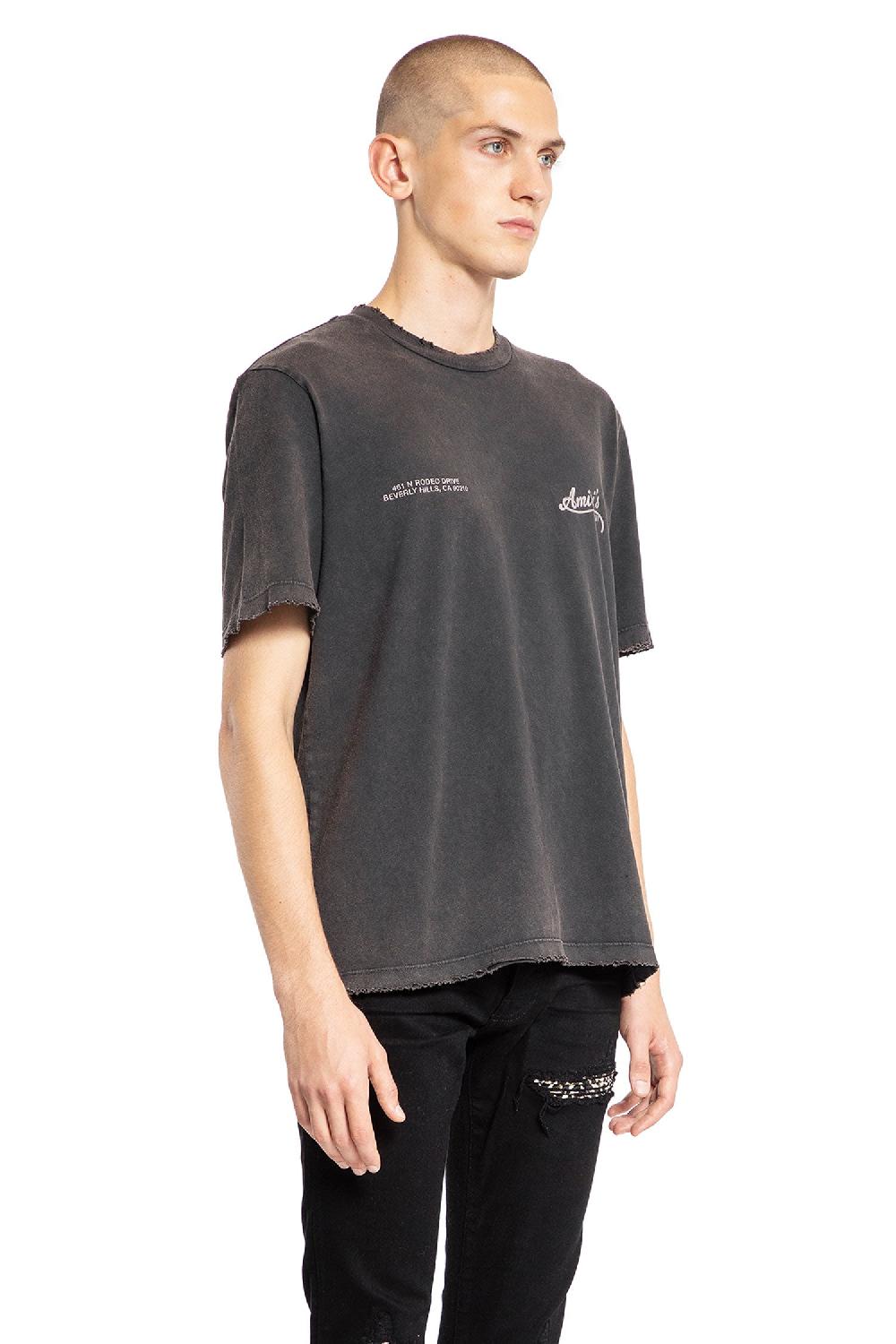 Antonioli AMIRI MAN BLACK T-SHIRTS & TANK TOPS Vendita calda