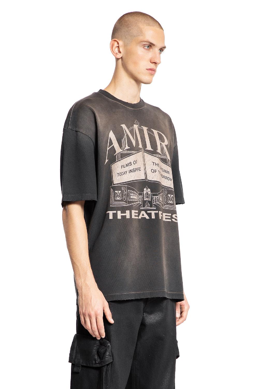 Antonioli AMIRI MAN BLACK T-SHIRTS & TANK TOPS Offerta migliore