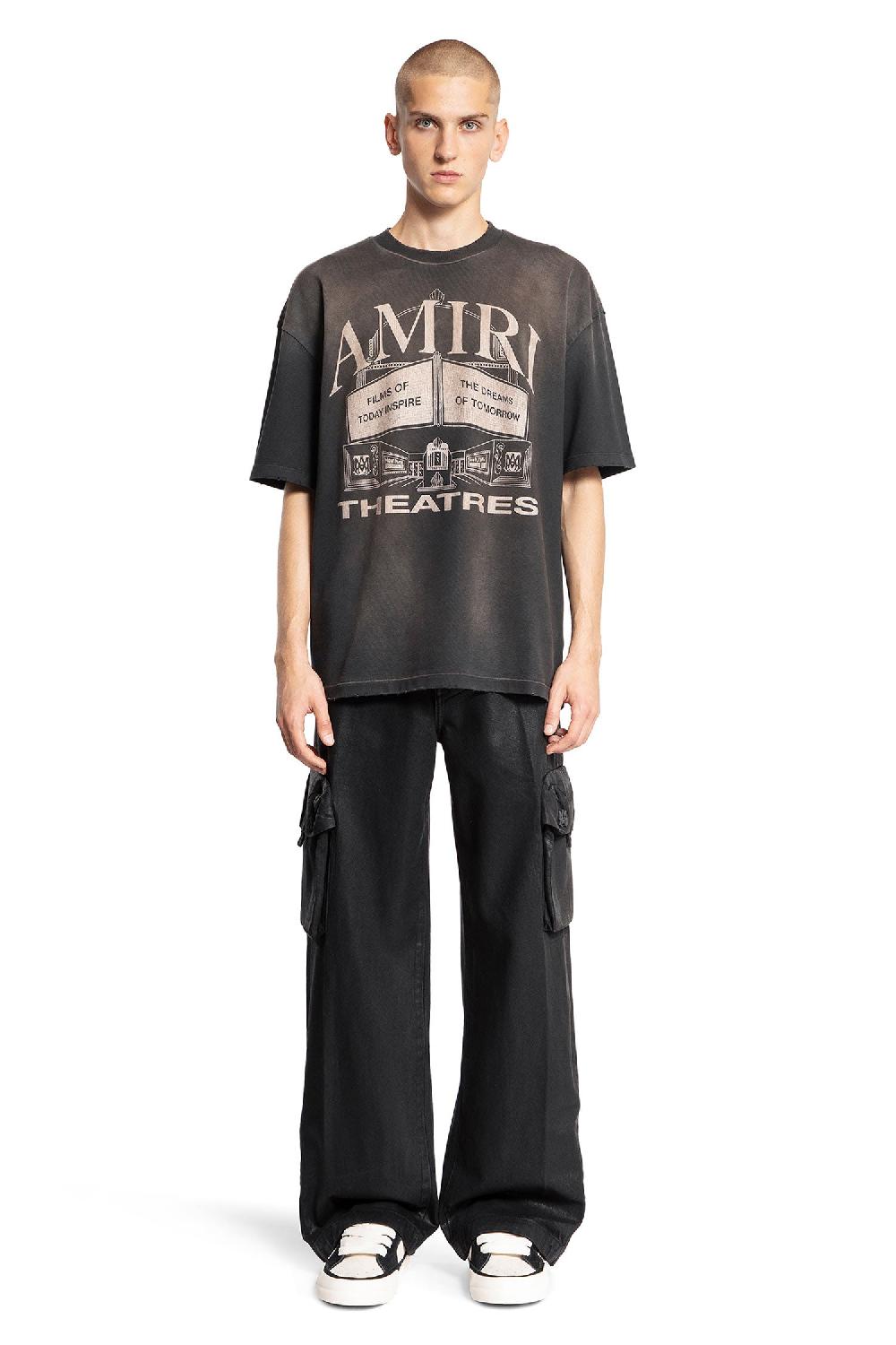 Antonioli AMIRI MAN BLACK T-SHIRTS & TANK TOPS Offerta migliore