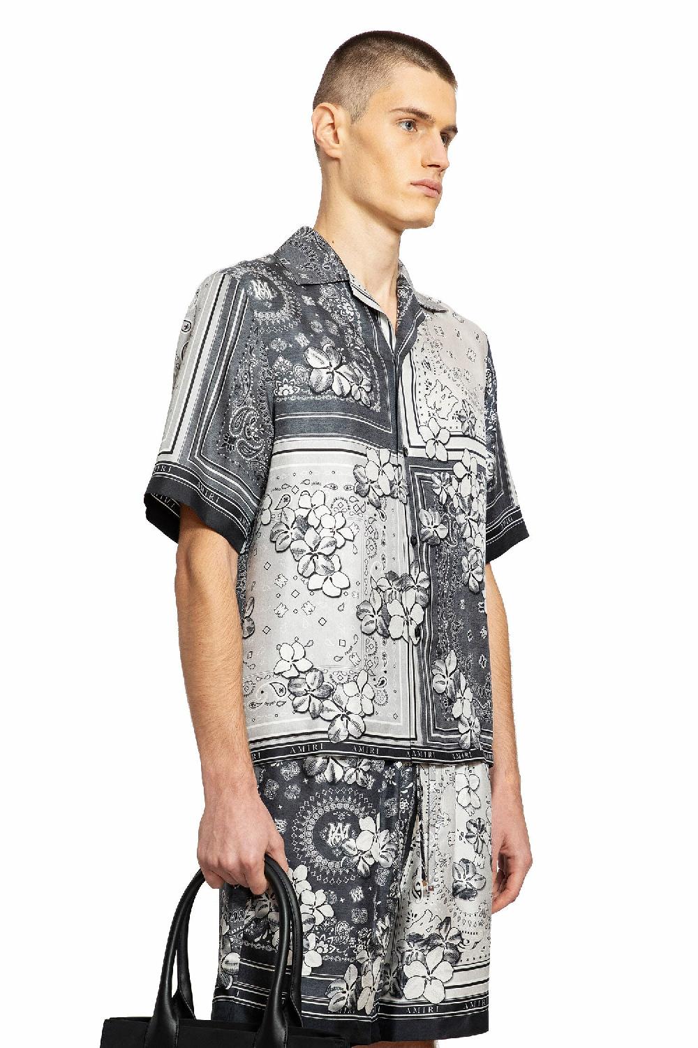 Antonioli AMIRI MAN BLACK&WHITE SHIRTS Liquidazione