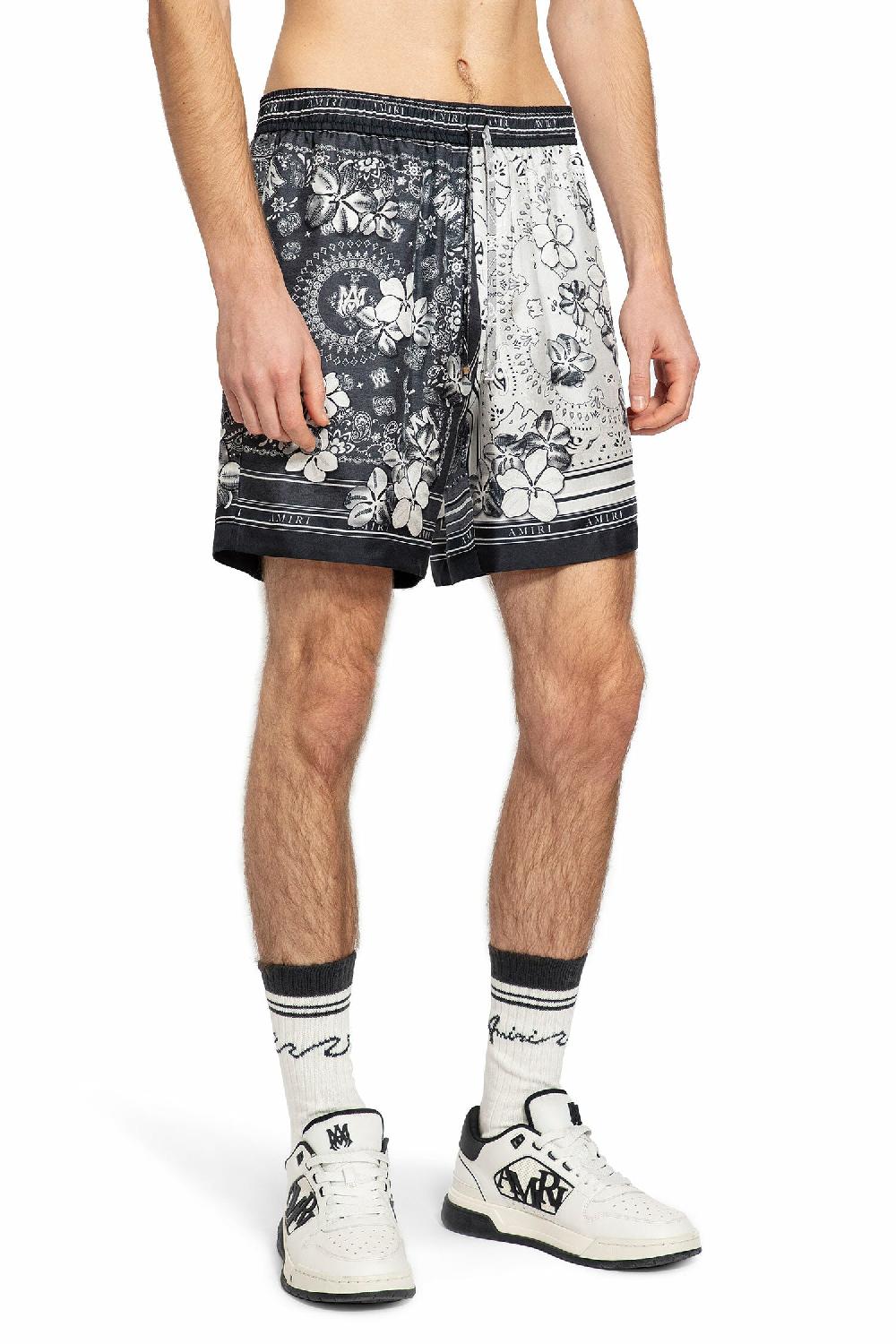 Antonioli AMIRI MAN BLACK&WHITE SHORTS & SKIRTS Sconti VIP