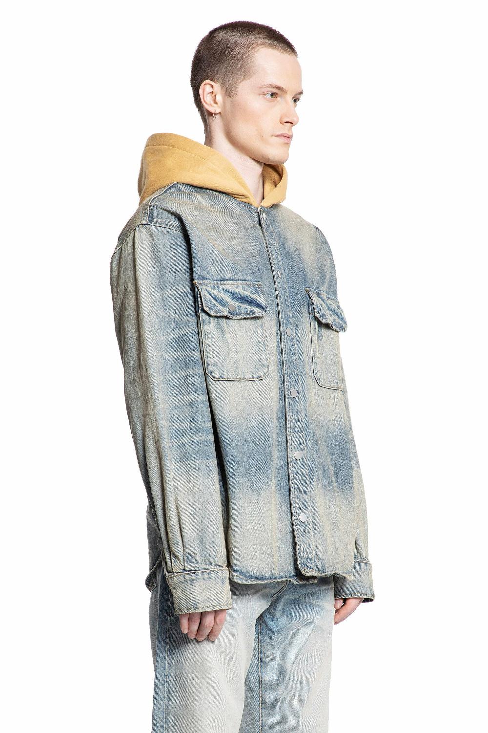 Antonioli AMIRI MAN BLUE SHIRTS Ultimo giorno