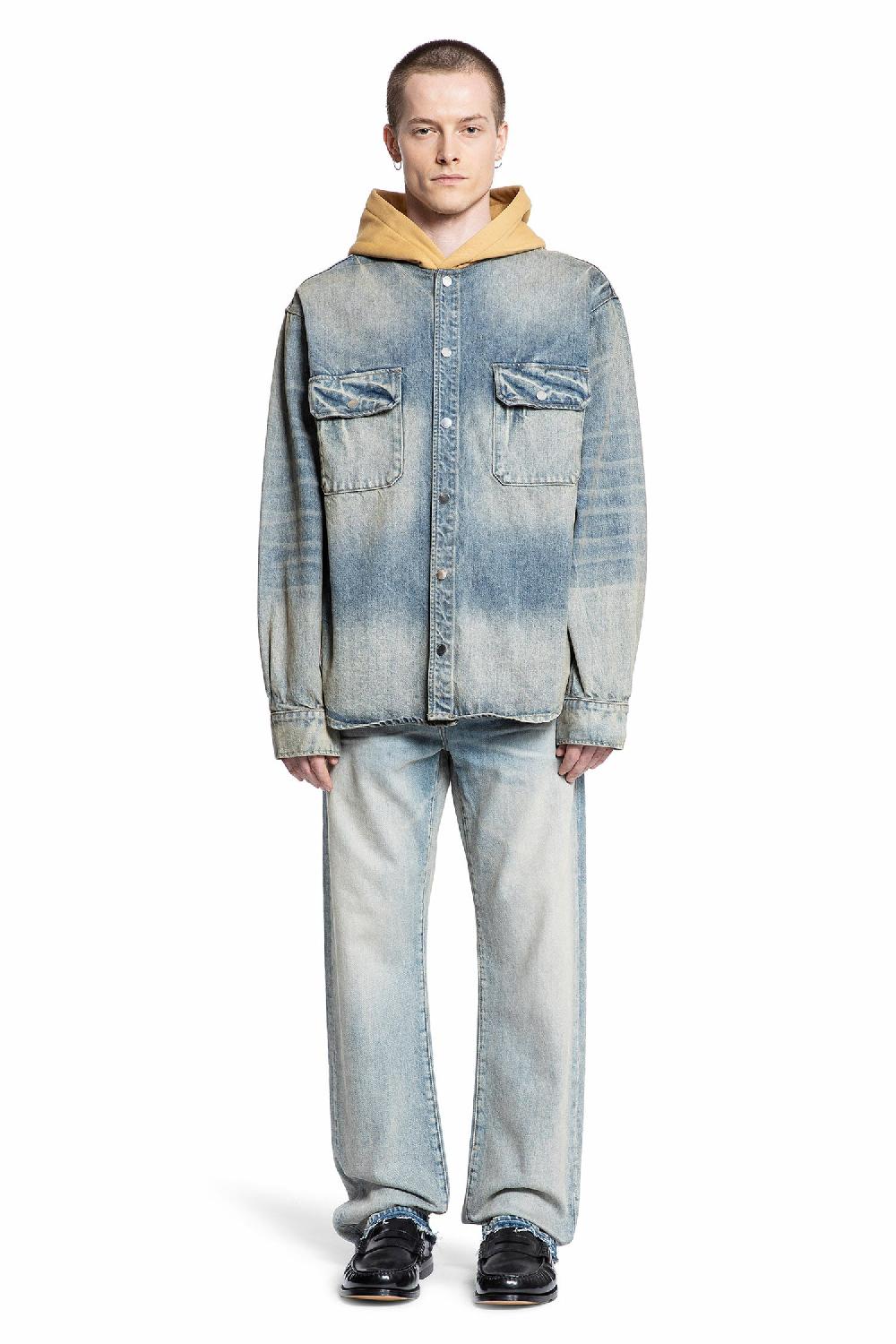 Antonioli AMIRI MAN BLUE SHIRTS Ultimo giorno