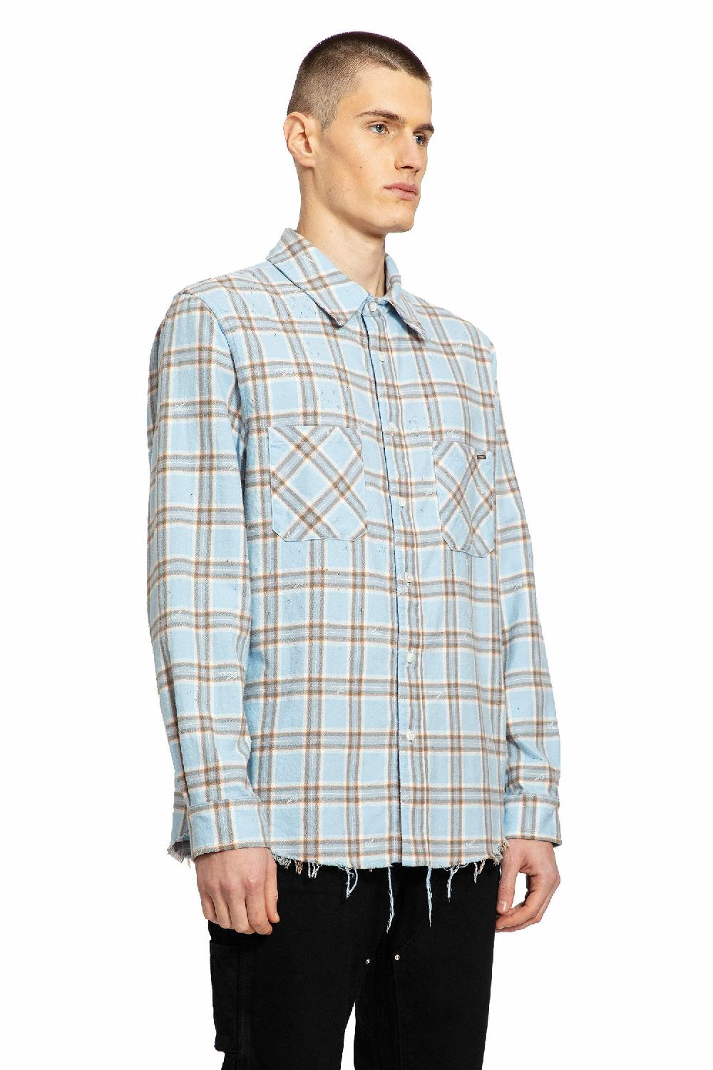 Antonioli AMIRI MAN BLUE SHIRTS Promozione temporanea
