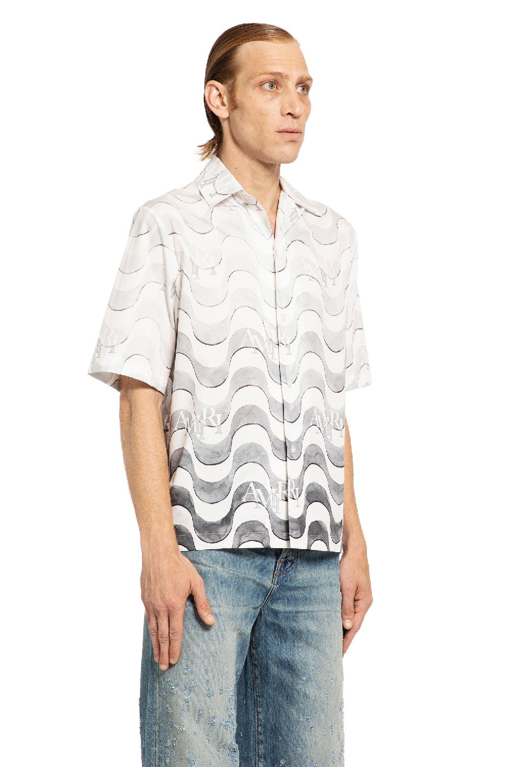 Antonioli AMIRI MAN GREY SHIRTS Sostegno trimestrale