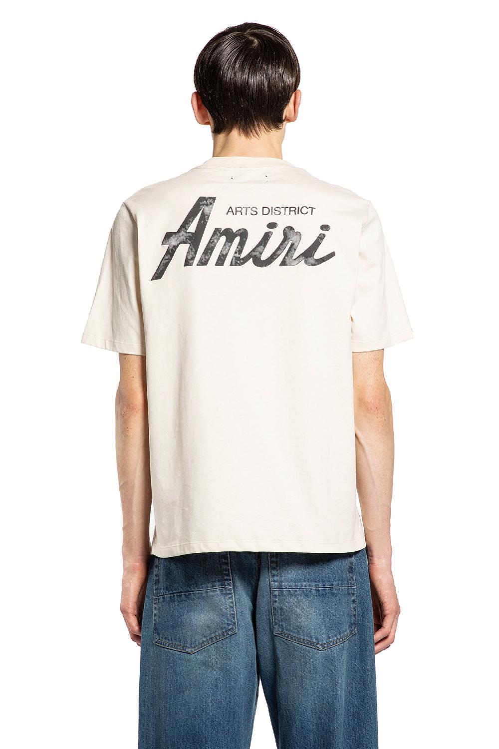Antonioli AMIRI MAN OFF-WHITE T-SHIRTS & TANK TOPS Super sconto