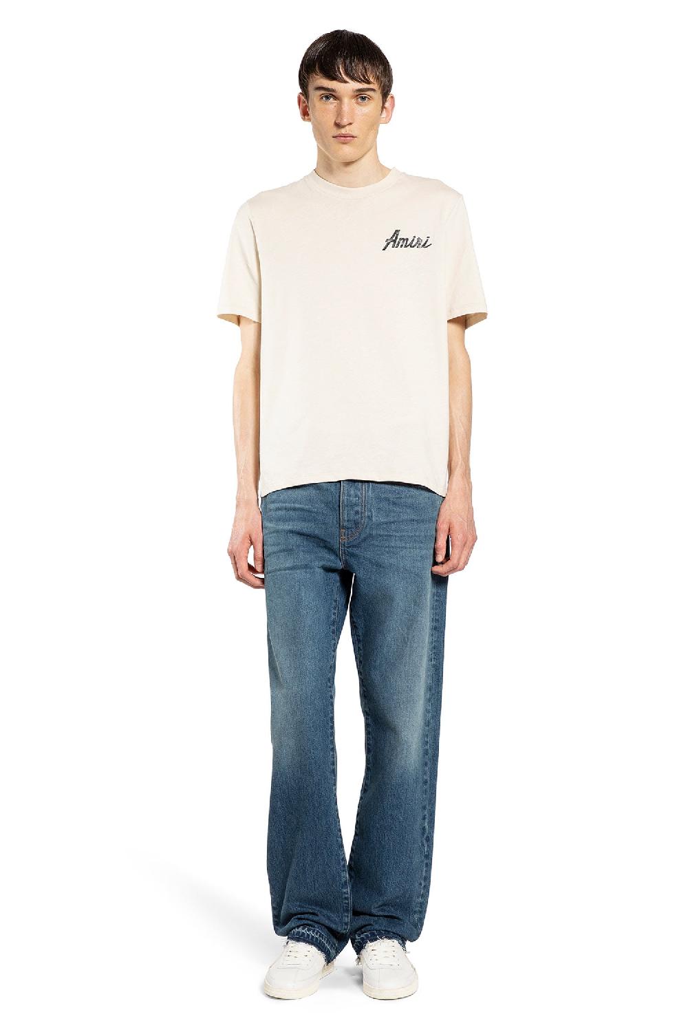 Antonioli AMIRI MAN OFF-WHITE T-SHIRTS & TANK TOPS Super sconto