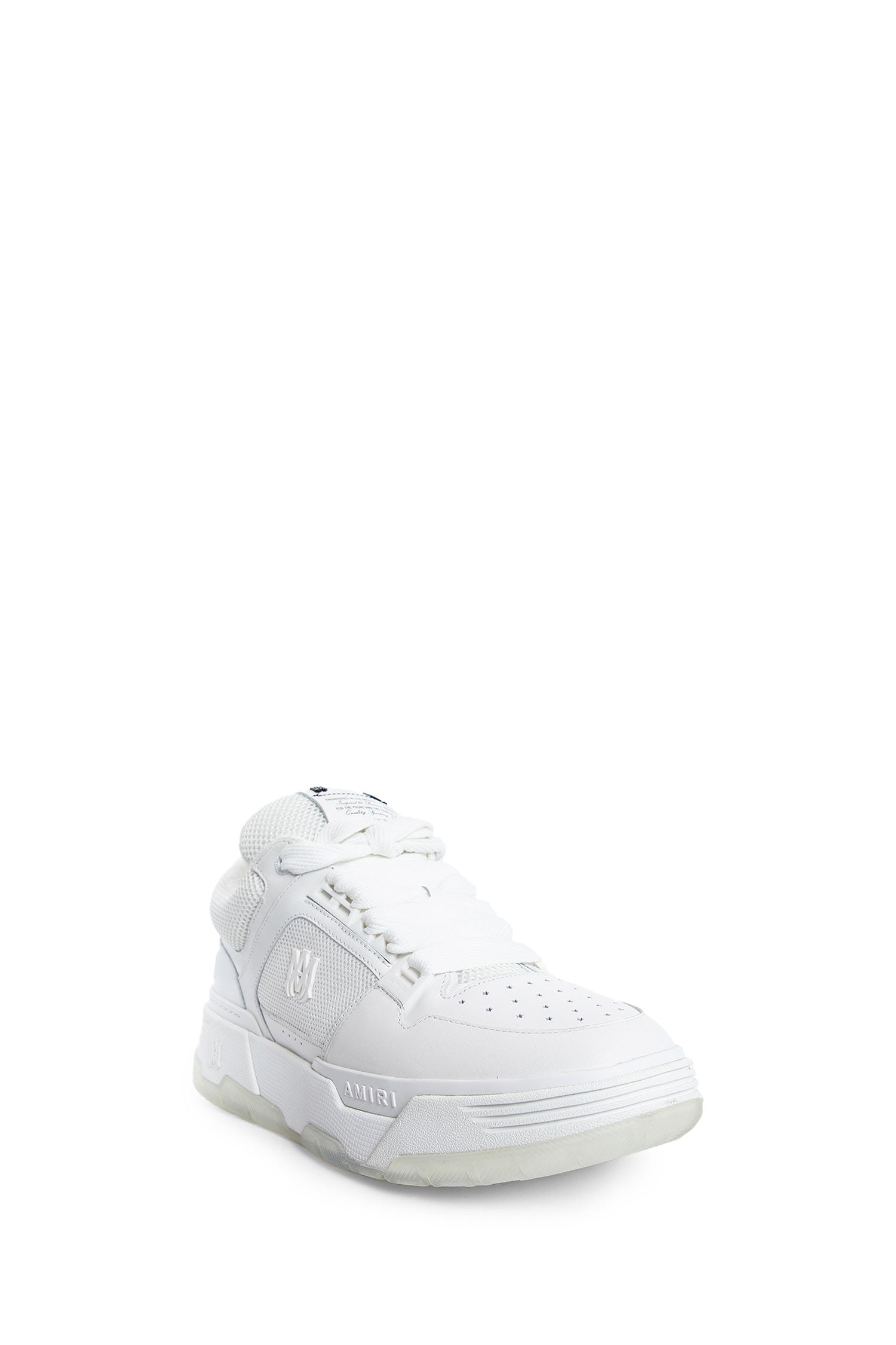 Antonioli AMIRI MAN WHITE SNEAKERS Trasporto libero internazionale