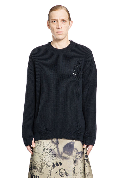 Antonioli AN OTHER DATE MAN BLACK KNITWEAR 2025