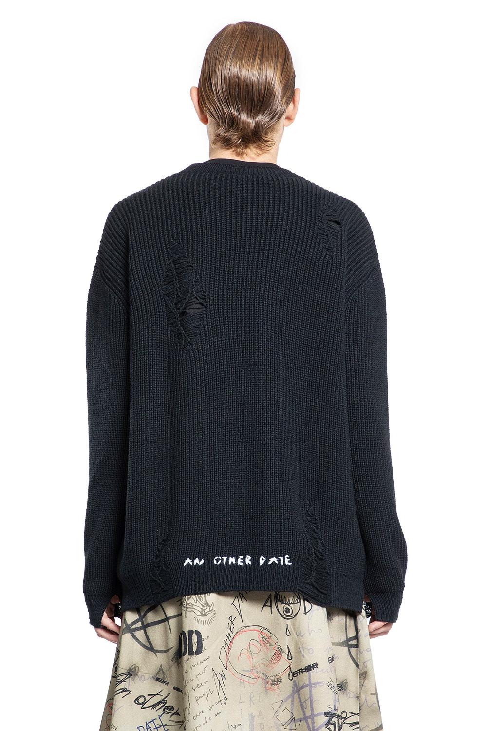 Antonioli AN OTHER DATE MAN BLACK KNITWEAR 2025