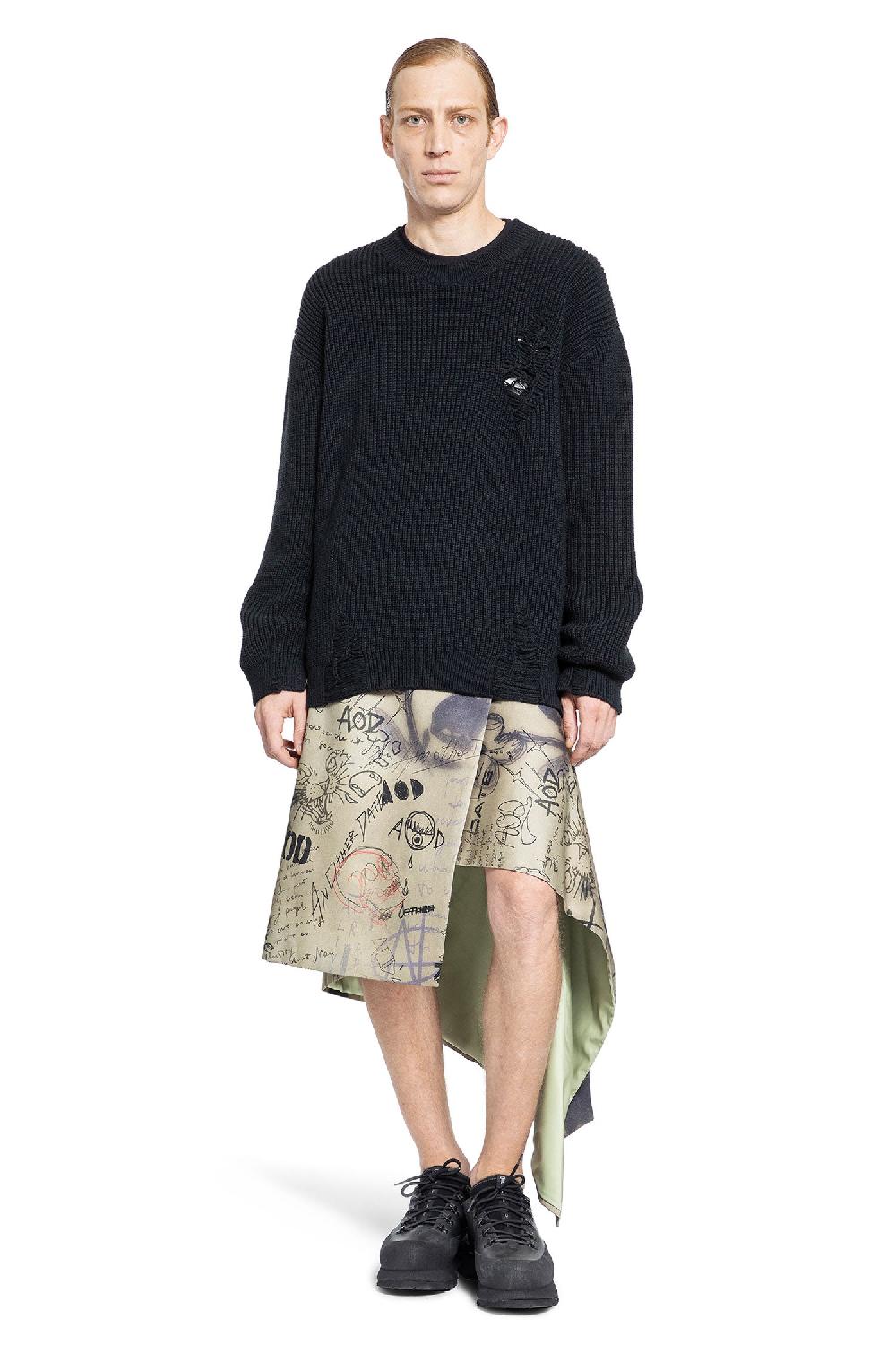 Antonioli AN OTHER DATE MAN BLACK KNITWEAR 2025