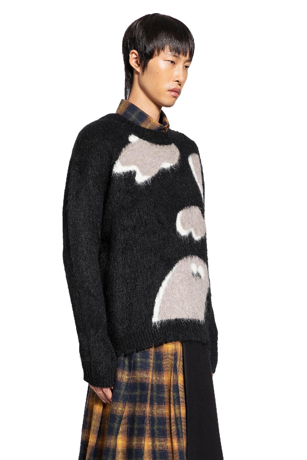 Antonioli AN OTHER DATE MAN BLACK KNITWEAR Italy