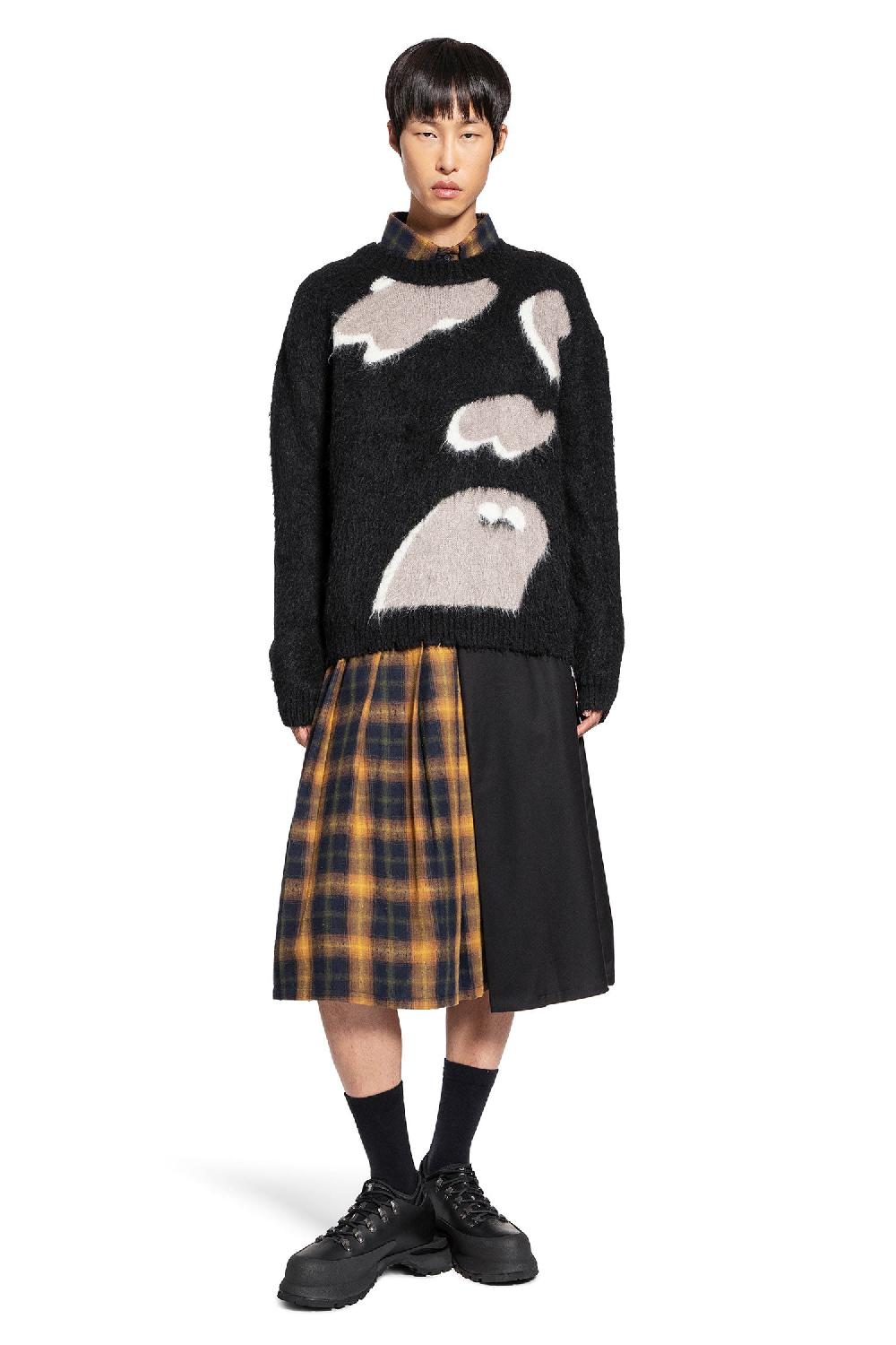 Antonioli AN OTHER DATE MAN BLACK KNITWEAR Italy