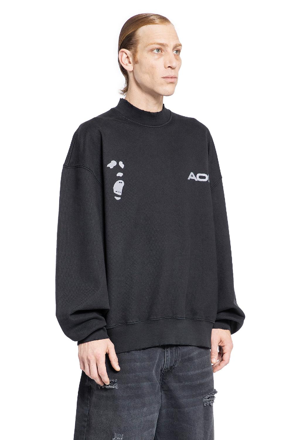 Antonioli AN OTHER DATE MAN BLACK SWEATSHIRTS In Linea