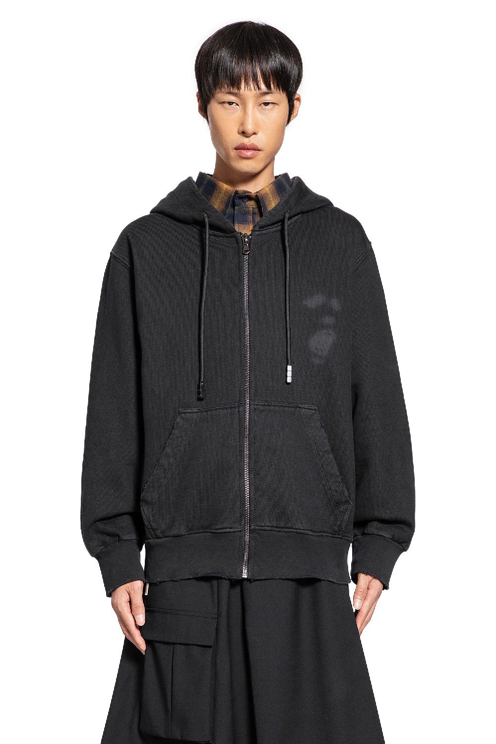 Antonioli AN OTHER DATE MAN BLACK SWEATSHIRTS Nuovo
