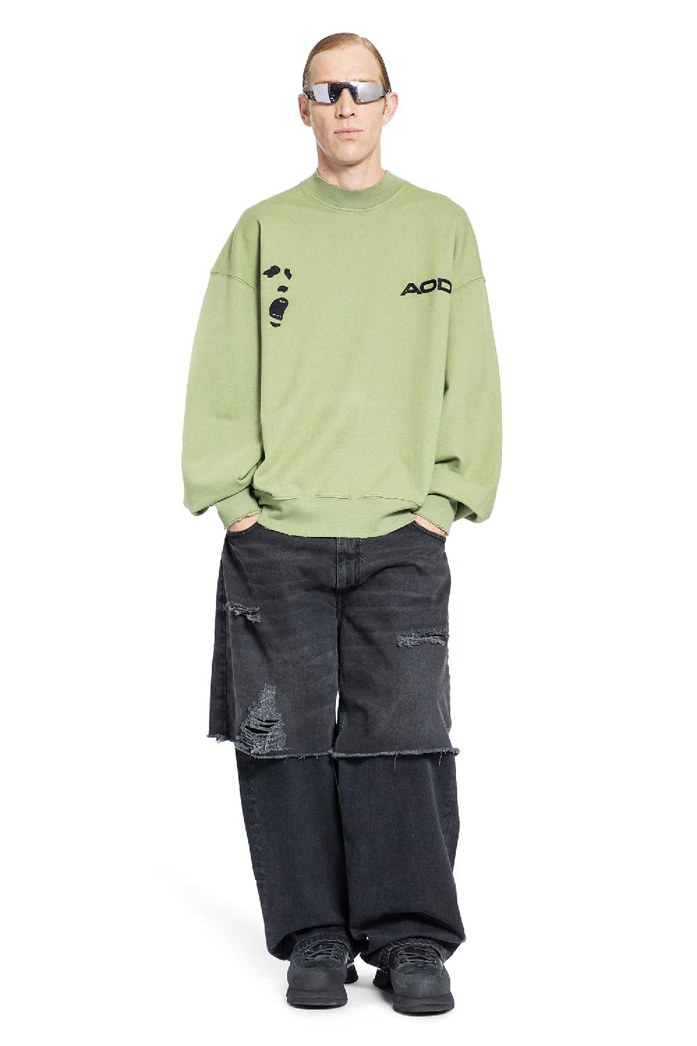 Antonioli AN OTHER DATE MAN GREEN SWEATSHIRTS Promozione