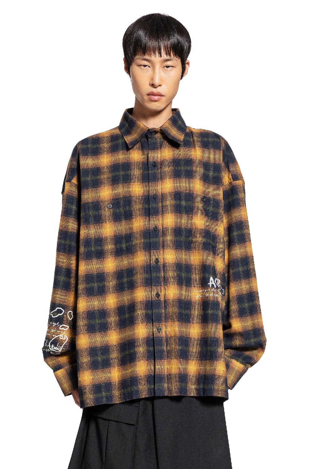 Antonioli AN OTHER DATE MAN ORANGE SHIRTS Soddisfazione Garantita