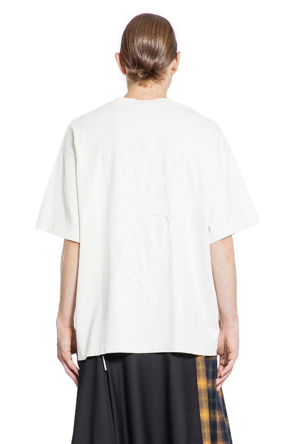Antonioli AN OTHER DATE MAN WHITE T-SHIRTS & TANK TOPS Qualità Garantita