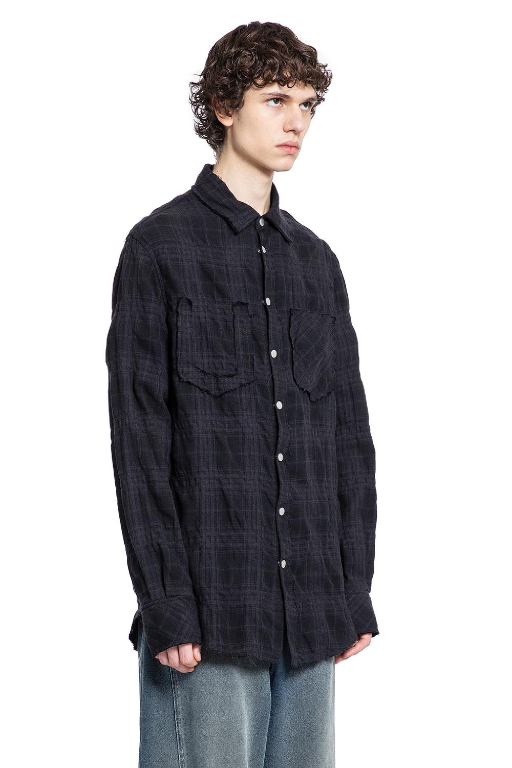 Antonioli ANDREA YA AQOV MAN BLACK SHIRTS Affare Del Giorno