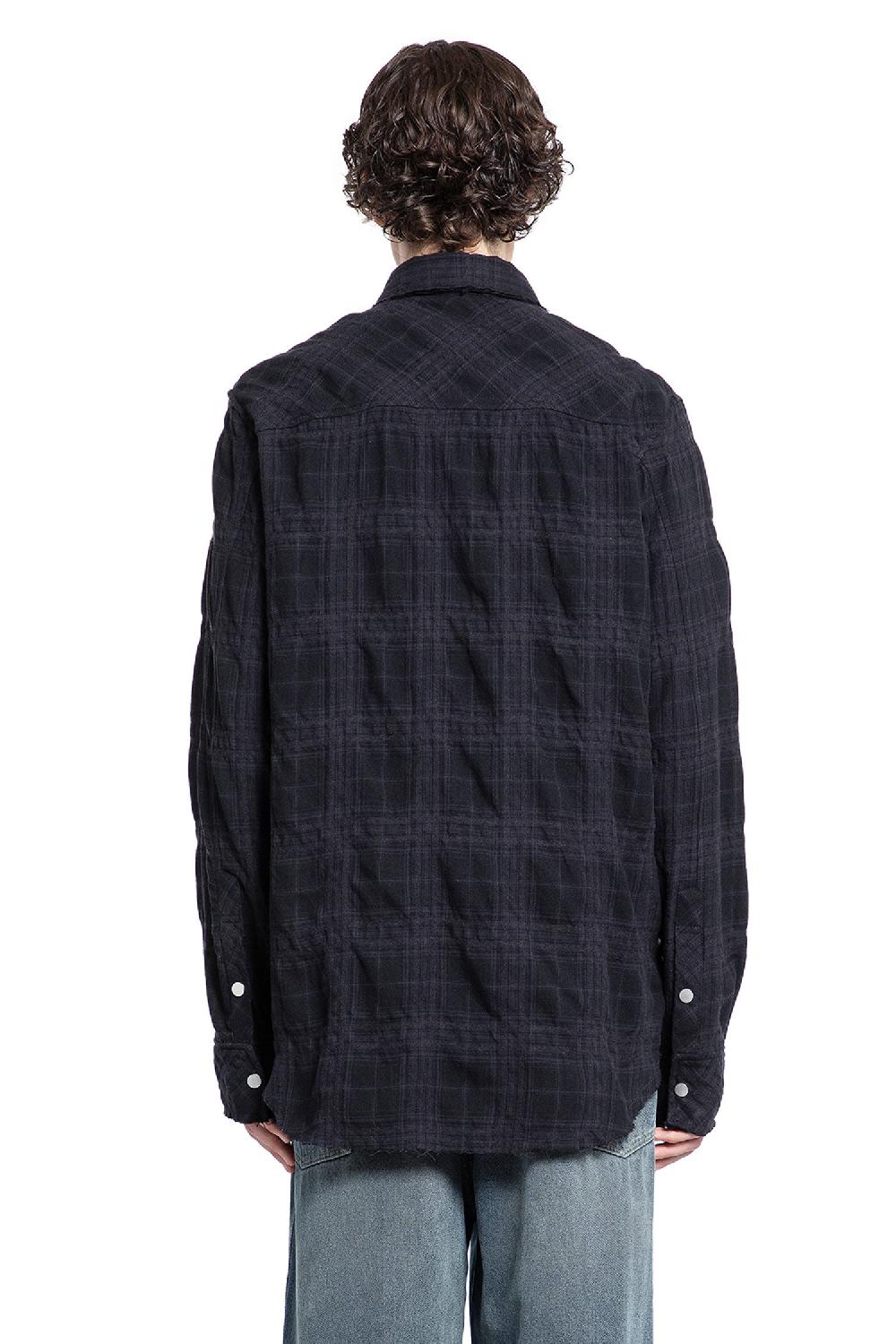 Antonioli ANDREA YA AQOV MAN BLACK SHIRTS Affare Del Giorno