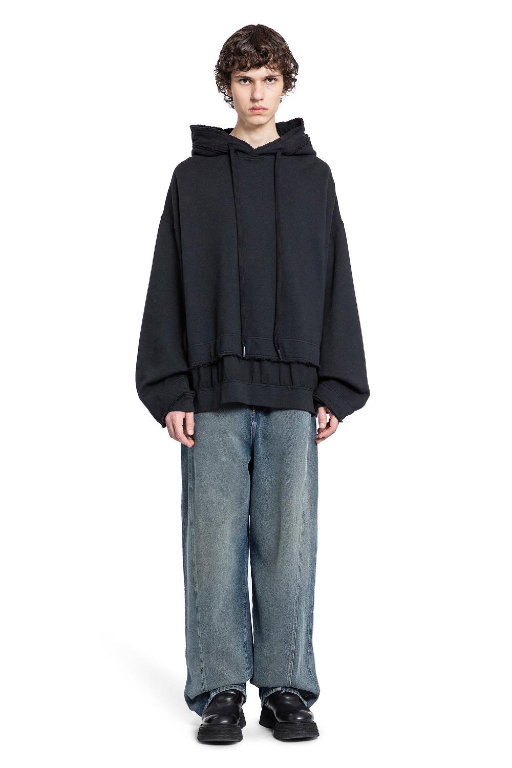 Antonioli ANDREA YA AQOV MAN BLACK SWEATSHIRTS Sottocosto