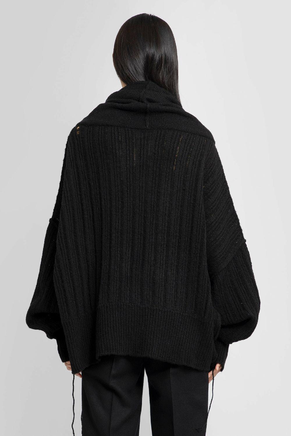 Antonioli ANDREA YA AQOV WOMAN BLACK KNITWEAR Offerte