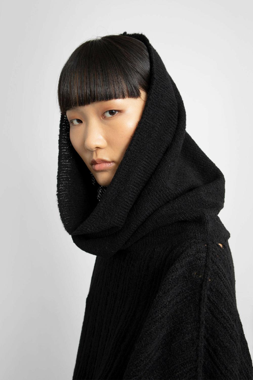 Antonioli ANDREA YA AQOV WOMAN BLACK KNITWEAR Offerte