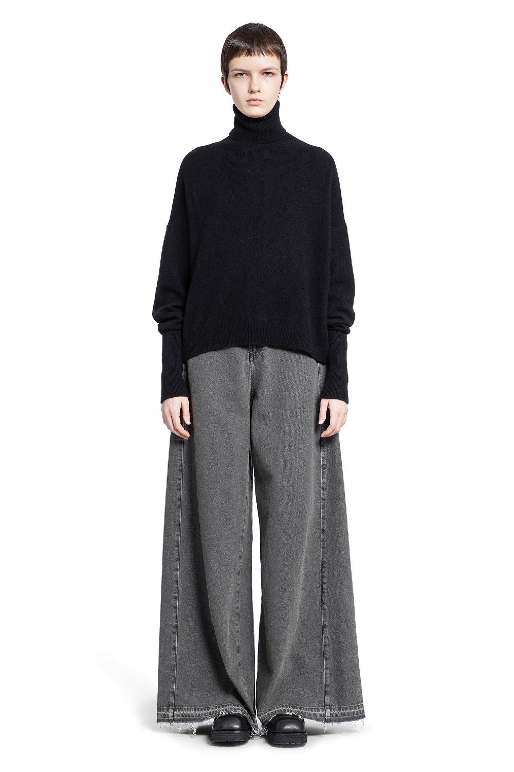 Antonioli ANDREA YA AQOV WOMAN BLACK KNITWEAR Hotsell