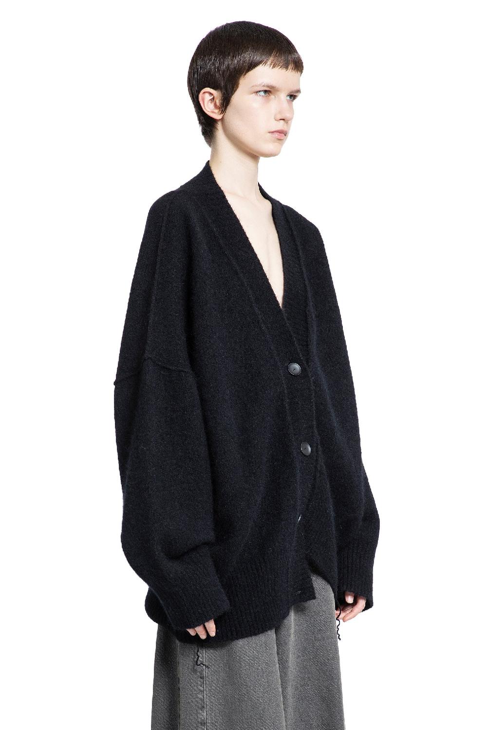 Antonioli ANDREA YA AQOV WOMAN BLACK KNITWEAR Vendita Calda