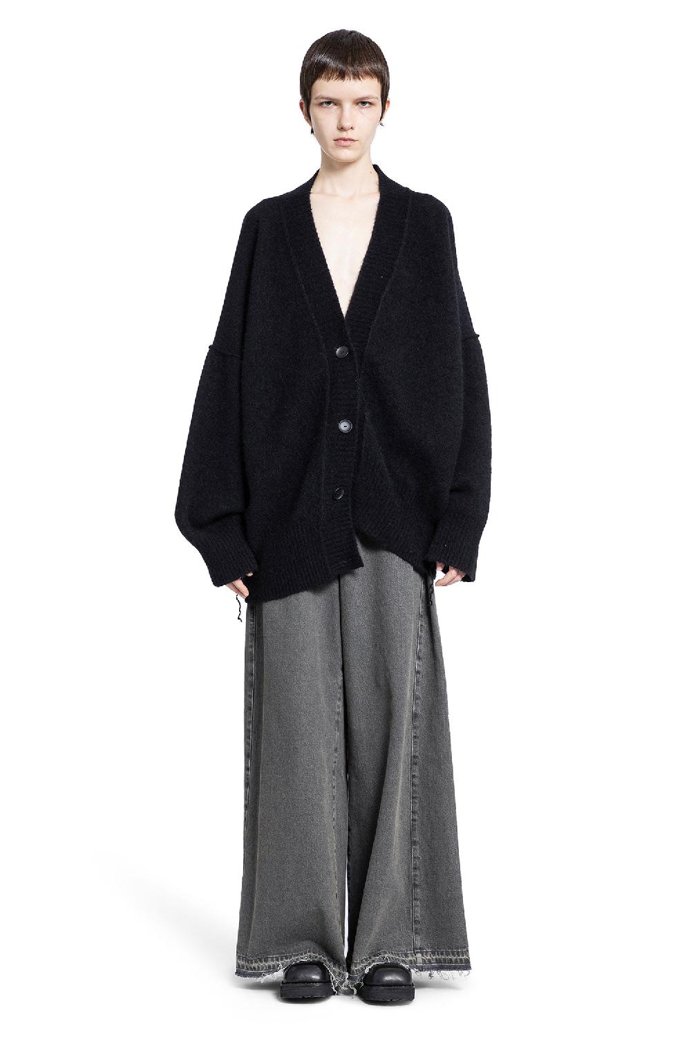 Antonioli ANDREA YA AQOV WOMAN BLACK KNITWEAR Vendita Calda