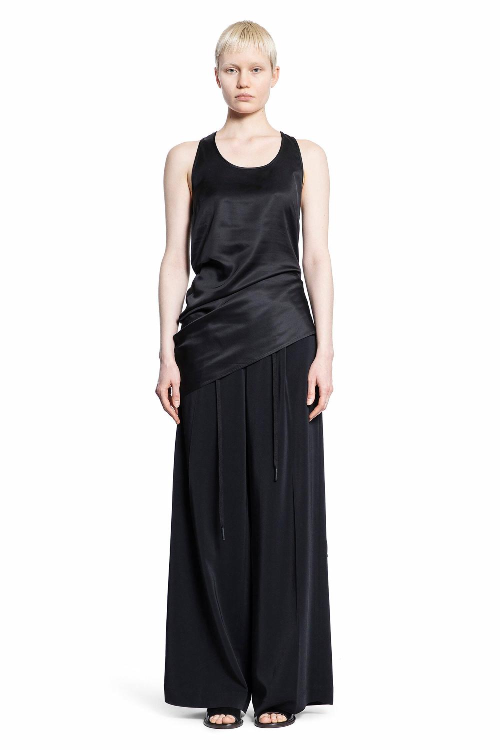 Antonioli ANDREA YA AQOV WOMAN BLACK T-SHIRTS & TANK TOPS Vendita Economica