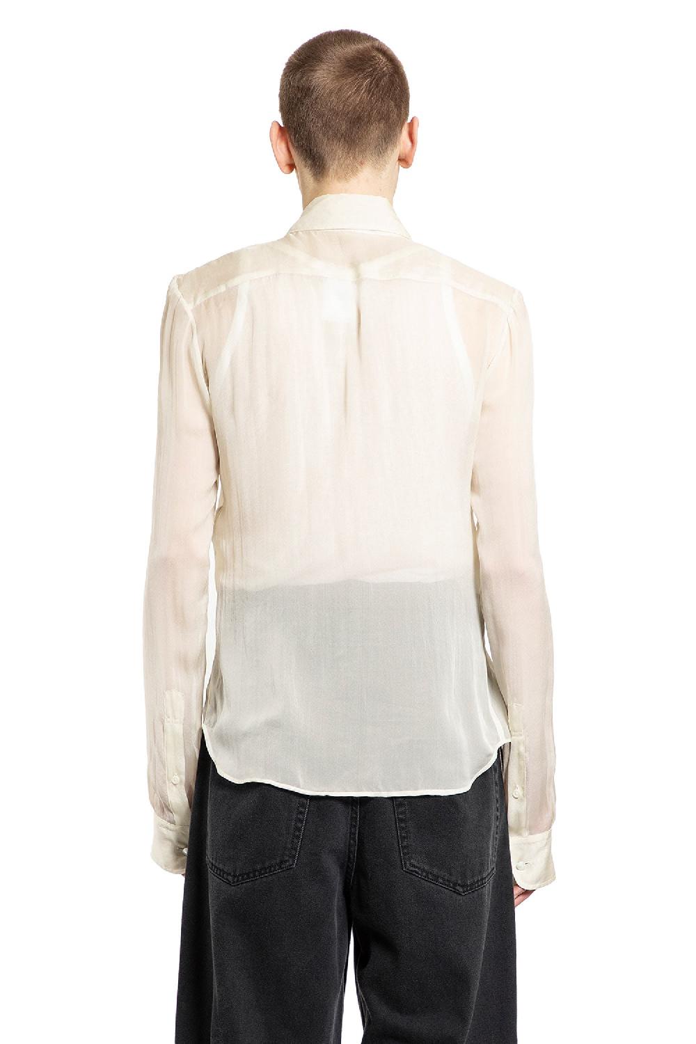 Antonioli ANN DEMEULEMEESTER MAN BEIGE SHIRTS Offerta San Valentino