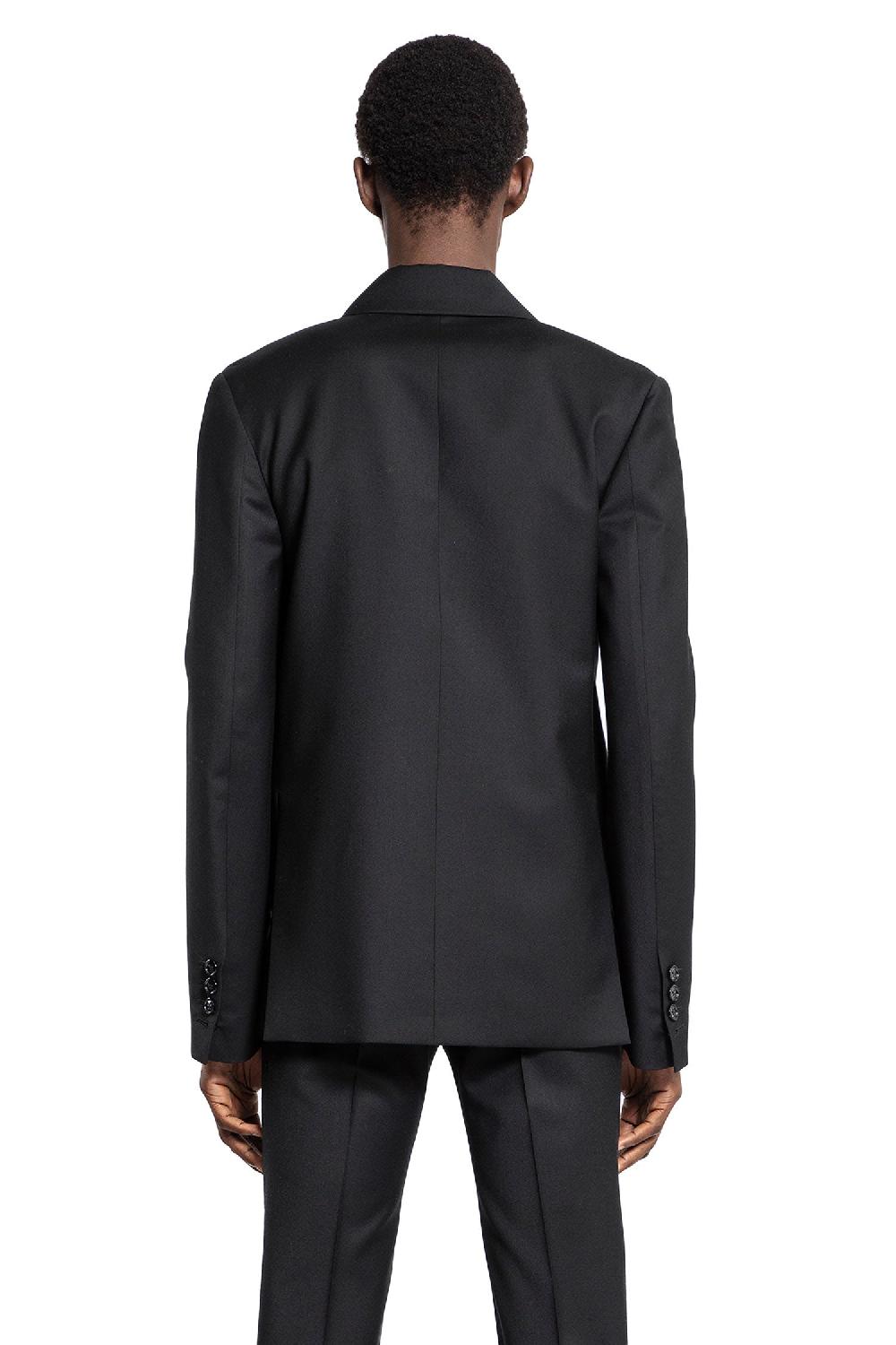 Antonioli ANN DEMEULEMEESTER MAN BLACK BLAZERS Vendita calda
