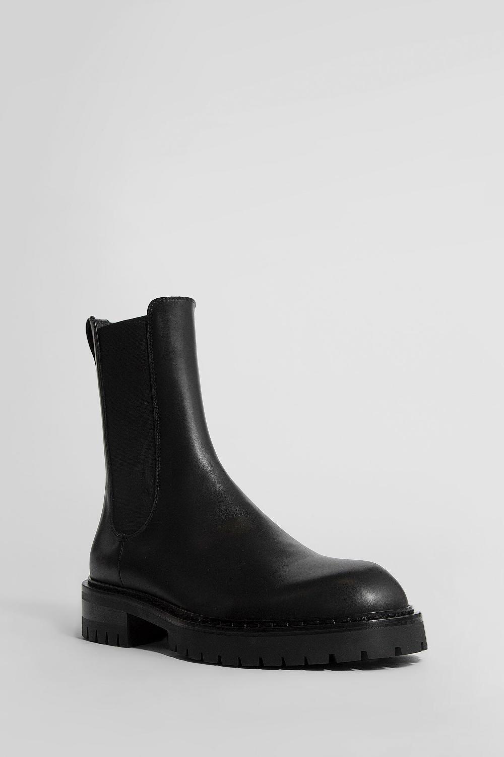 Antonioli ANN DEMEULEMEESTER MAN BLACK BOOTS Latest fashion