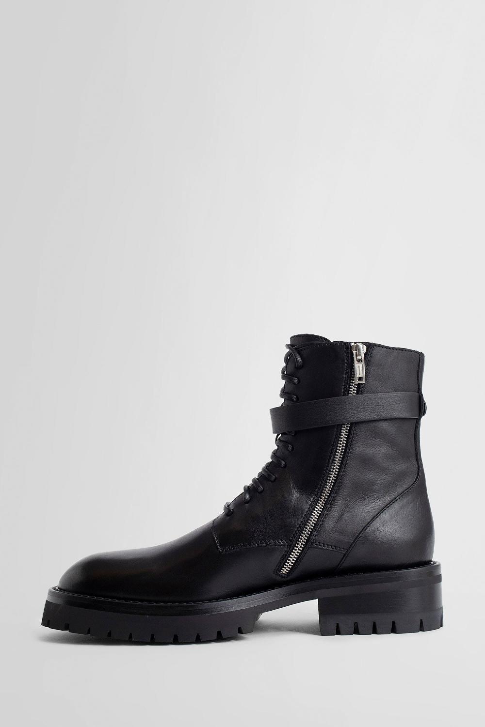 Antonioli ANN DEMEULEMEESTER MAN BLACK BOOTS Offerta temporanea