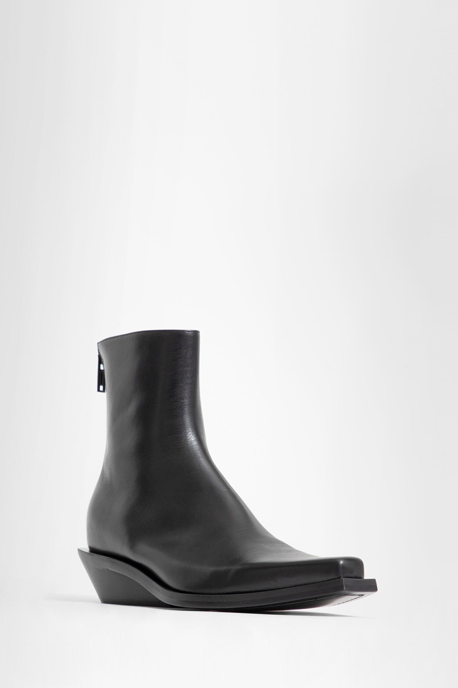 Antonioli ANN DEMEULEMEESTER MAN BLACK BOOTS Offerte esclusive