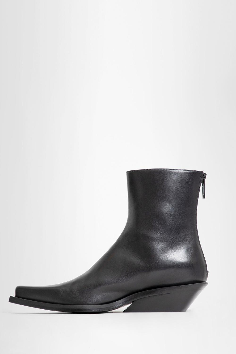 Antonioli ANN DEMEULEMEESTER MAN BLACK BOOTS Offerte esclusive