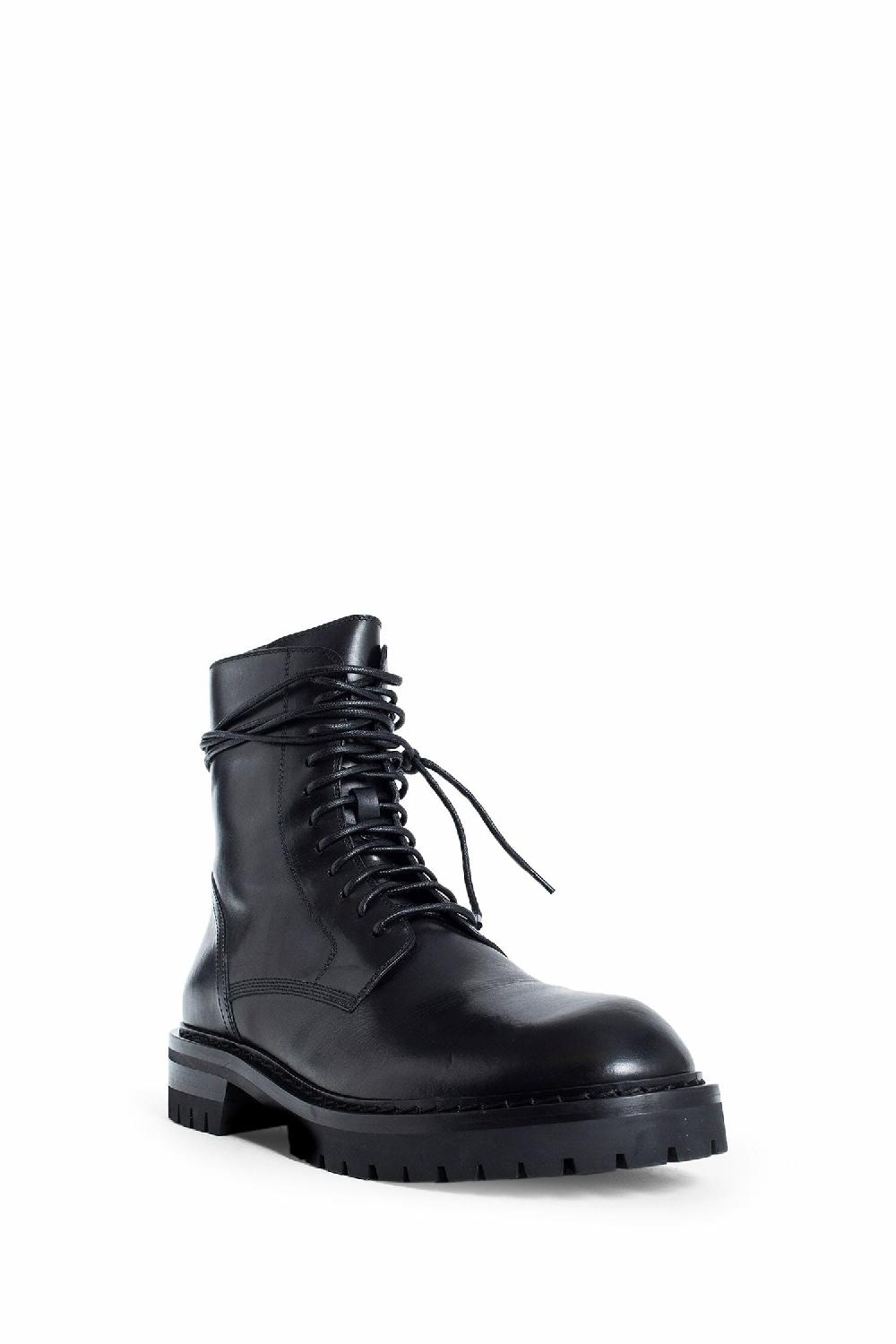 Antonioli ANN DEMEULEMEESTER MAN BLACK BOOTS Lightning offer