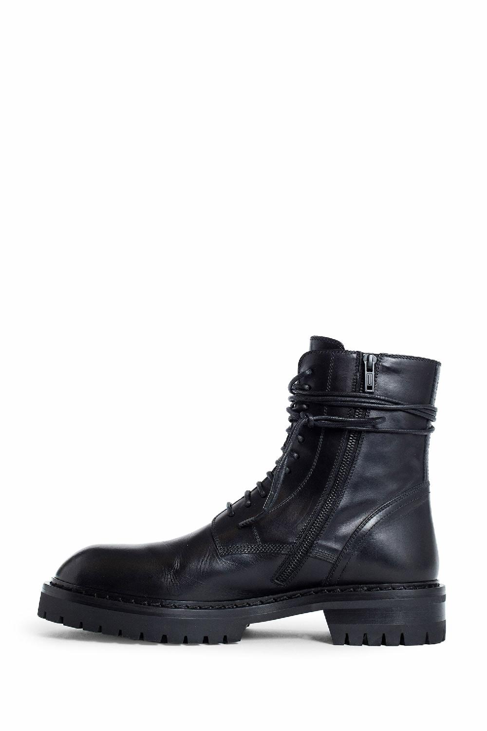 Antonioli ANN DEMEULEMEESTER MAN BLACK BOOTS Lightning offer