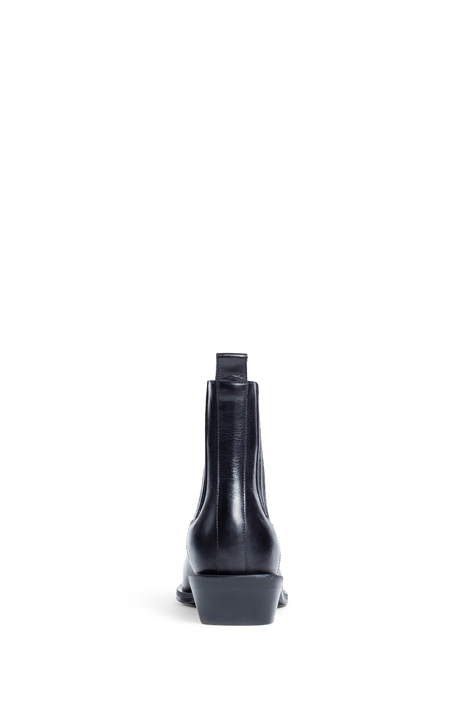Antonioli ANN DEMEULEMEESTER MAN BLACK BOOTS Grandi sconti